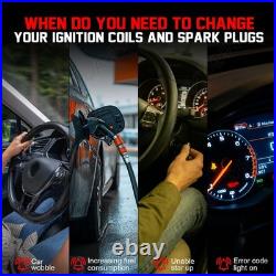 Ignition Coils & Iridium Spark Plugs Kit For BMW 328i xDrive L6 3.0L 2009-2013