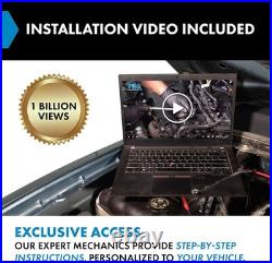 Ignition Kit Coil Spark Plugs Wire Set Compatible with 02-06