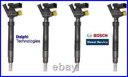 Injector injection nozzle injector 4x VW TDI 28370681 04L130277D DELPHI HRD365 1.6