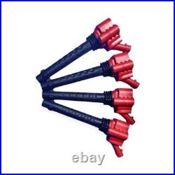 Kit 4 RACING Coils for TJET and Multiair HIGH PERFORMANCE Fiat 500 Abarth