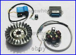 Lambretta Gp DL Light Weight 12 Volt Electronic Ignition Kit Stator CDI Reg Coil