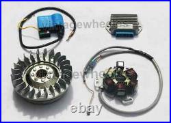 Lambretta Gp DL Standard Weight 12 Volt Electronic Ignition Kit Stator CDI Coil