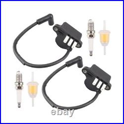 Lawn Ignition Coil Kit with Spark Plugs Fuel Filters for GT1054