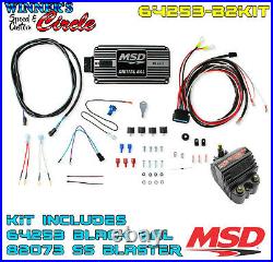 MSD 64253-B2KIT MSD 6Al Ignition Kit Black Includes Box and Coil