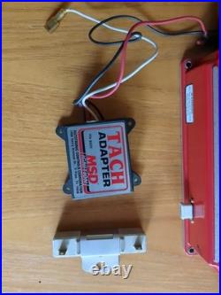 MSD 6AL Ignition Control Box/Tach Adaptor/ Ballast Resistor/Coil