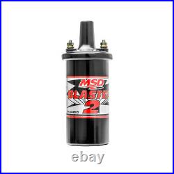 MSD 6AL Ignition Kit Digital 64253 Blaster 2 Coil 82023 Mounting Bracket 8213