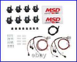 MSD-82893-KIT Ignition Coil Smart Big Wire Kit Black
