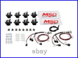 MSD-82893-KIT Ignition Coil Smart Big Wire Kit Black