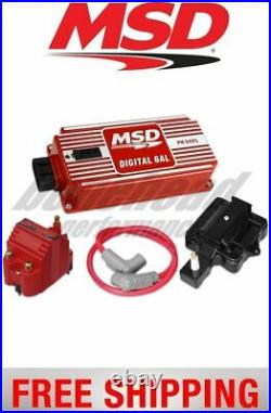 MSD Ignition Super HEI Kit with Digital 6AL, Blaster SS Coil, HEI Adtr and 8.5mm
