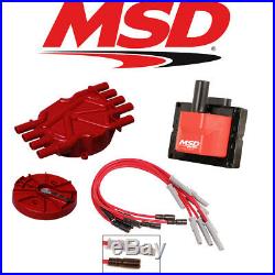 MSD Ignition Tuneup Kit 96-00 Chevy/GMC Vortec 7400/454 Cap/Rotor/Coils/Wires