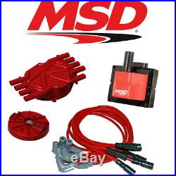 MSD Ignition Tuneup Kit 96-98 Chevy/GMC Vortec 5.0/5.7L Cap/Rotor/Coils/Wires