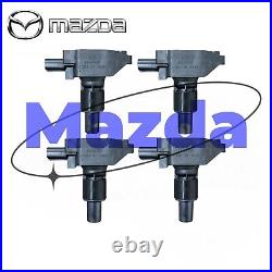 Mazda Genuine RX-8 SE3P 13B Ignition Coil + Spark Plug + Cord Set, Hi. Tension Kit