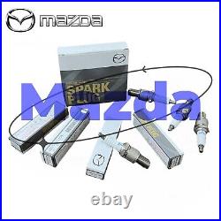 Mazda Genuine RX-8 SE3P 13B Ignition Coil + Spark Plug + Cord Set, Hi. Tension Kit