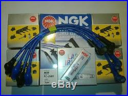 Mazda Rx8 Ngk Coil Coils +genuine Spark Plugs + Ngk Wires Service Kit