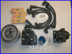 Mercruiser 3.0l Tune Up Kit Oil Filter Ignition Coil Wires Cap Rotor Spark Plugs