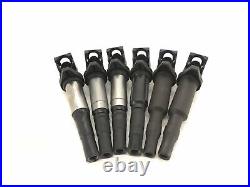 NGK MEYLE Ignition Coil Kit Set 6x U5055 3148850005 BMW E60, E61, E70, E71, E72