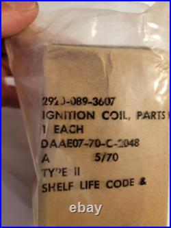 NOS Prestolite 24 Volt Ignition Coil & Resistor Kit M151 Jeep G838 712400 200735 NOS Prestolite 24 Volt Ignition Coil & Resistor Kit M151 Jeep G838 712400 200735