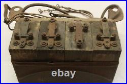 Original 1920's Ford Fordson Tractor Model T Ignition Coil Buzz Box with 4 Coils