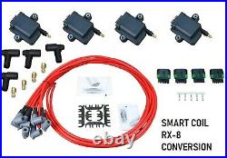 Performance Ignition Coil Conversion Kit Plug Wire Set For 2004-11 Mazda RX-8