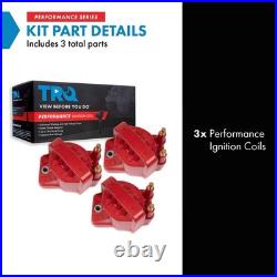 Performance Ignition Coil Kit 3 Piece Set for Buick Chevrolet Pontiac V6 Cars