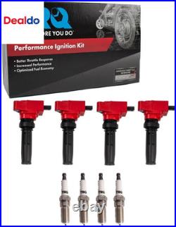 Performance Ignition Coil and Spark Plug Kit 8 Piece Iridium Spark Plugs for 201