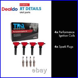 Performance Ignition Coil and Spark Plug Kit 8 Piece Iridium Spark Plugs for 201