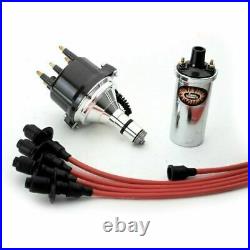 Pertronix Vw Ignition Kit With Ignitor 1 Billet Distributor, Coil, Red Wires
