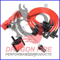 Power Pack Distributor Wires and Coil For 96-01 Chevy GMC 5.7L 7.4L 350 454 V8