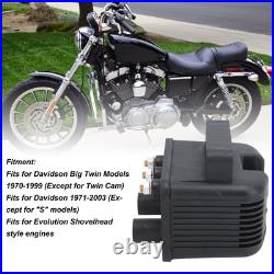 Programmable Ignition Module 53-660 Single Fire Ignition Coil Kit For Shovelhead