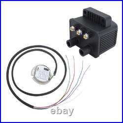 Programmable Ignition Module 53-660 Single Fire Ignition Coil Kit For Shovelhead