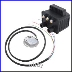 Programmable Ignition Module 53-660 Single Fire Ignition Coil Kit For Shovelhead