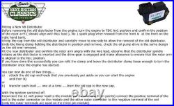 Range Rover Classic Electronic Ignition Kit V8 Cap Rotor Arm Red 8mm HT Leads