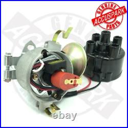 Reliant Rialto Electronic 45D Distributor, Red HTs, Blue coil, AC12C plugs, R-Rotor