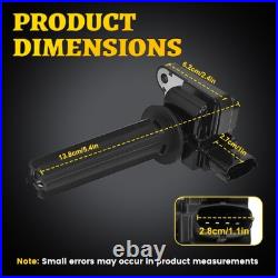 Set 8X Ignition Coils Pack Kit For Saab 9-3 2.0L 2003-2011 Turbo UF526 12787707