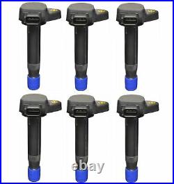 Set of 6 Denso Direct Ignition Coils for Acura CL TL RL Honda Accord Odyssey