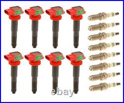 Set of 8 Ignition Coils OEM BERU+ Spark Plugs OEM BOSCH for Porsche Brand New