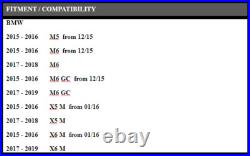 Set of 8 Ignition Coils with 8x Spark Plugs BREMI/BOSCH for BMW M5 X5 X6 M (15-19)