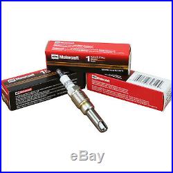 Set of 8 Motorcraft Platinum Spark Plugs & Replacement Ignition Coils for Ford