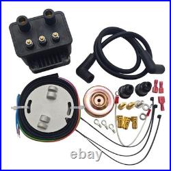 Single Fire Programmable Ignition Coil Kit Replace for Harley