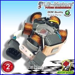 Stator And CDI Ignition Coil Kit For PIAGGIO Typhoon 2T E2 50 2004 2005 2006