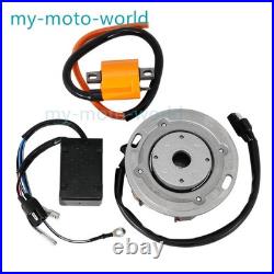 Stator Flywheel Rotor & CDI Ignition Coil Kit for Suzuki RM80 1977-01/RM85 02-23