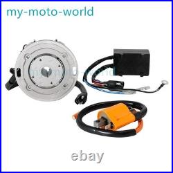 Stator Flywheel Rotor & CDI Ignition Coil Kit for Suzuki RM80 1977-01/RM85 02-23