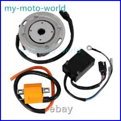 Stator Flywheel Rotor & CDI Ignition Coil Kit for Suzuki RM80 1977-01/RM85 02-23 Stator Flywheel Rotor & CDI Ignition Coil Kit for Suzuki RM80 1977-01/RM85 02-23