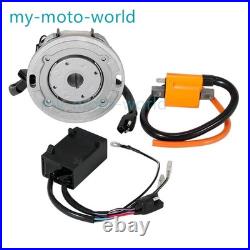 Stator Flywheel Rotor & CDI Ignition Coil Kit for Suzuki RM80 1977-01/RM85 02-23