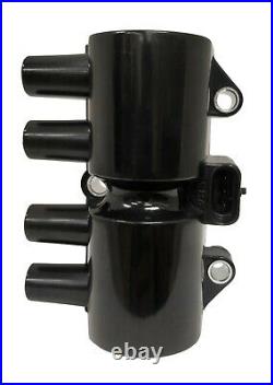 Swan Ignition Coil Pack & NGK Lead Kit for Daewoo Kalos T200