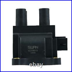 Swan Ignition Coil Pack & NGK Lead Kit for Ford Mondeo