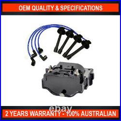 Swan Ignition Coil Pack & NGK Lead Kit for Holden Apollo JK 3S-FC 2.0L Carb