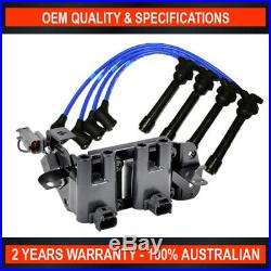 Swan Ignition Coil Pack & NGK Lead Kit for Hyundai Accent Getz 1.4L 1.5L 1.6L