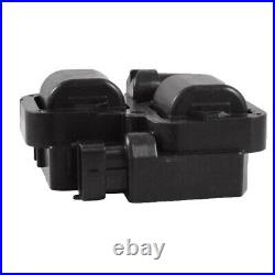 Swan Ignition Coil Pack & NGK Lead Kit for Mercedes Benz ML320 W163, ML350 W163