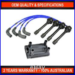 Swan Ignition Coil Pack & NGK Spark Plug Lead Kit for Great Wall V240 X240 2.4L